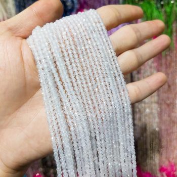 2-3MM zircon sparkle crystal beads, faceted small round beads, handmade DIY jewelry, unfinished pieces