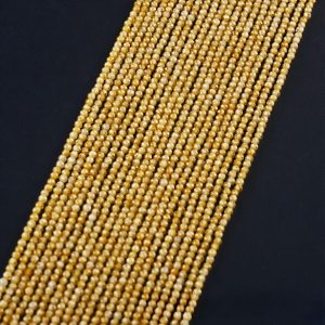 Semi-finished products of 2/4mm ultra-shiny colored crystal zircon faceted small round beads for wholesale, suitable for DIY necklaces and earrings.
