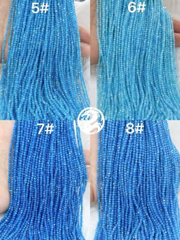2mm zircon faceted round beads, small faceted beads, cross-border live streaming hot products, DIY bracelets, necklaces, and accessories